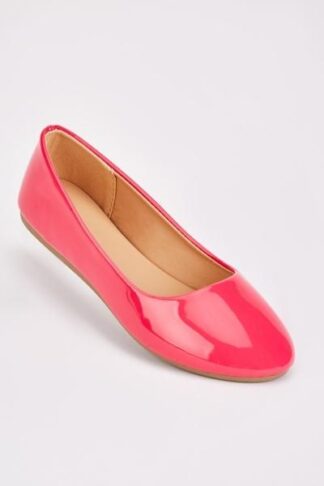 pu ballet pumps fuchsia 189173 5
